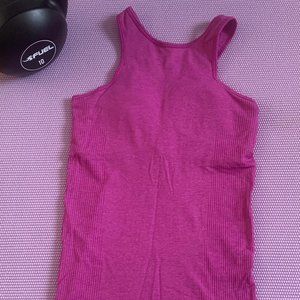 Lululemon • Racerback • Magenta • High Neck Tank